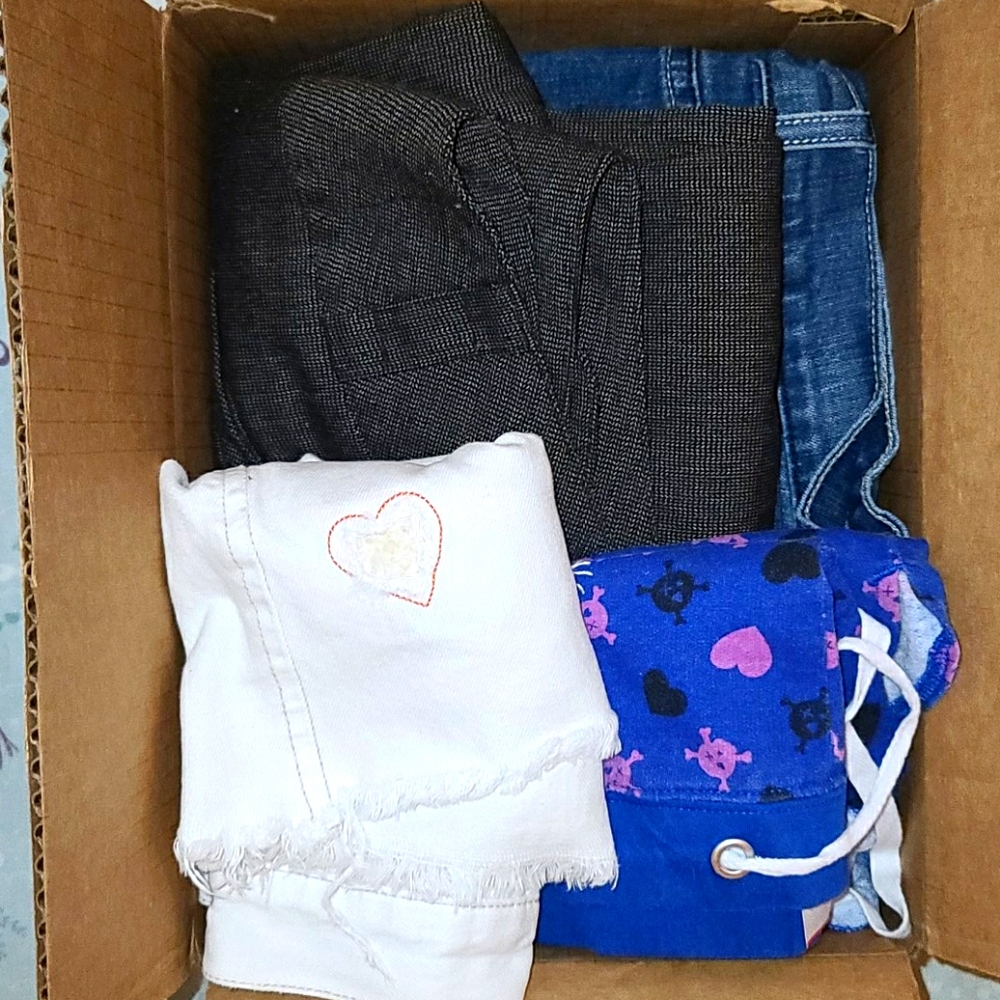Juniors bottoms mystery box jeans, slacks, shorts!